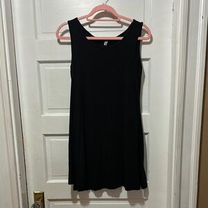 Stretch Black Sleeveless Dress